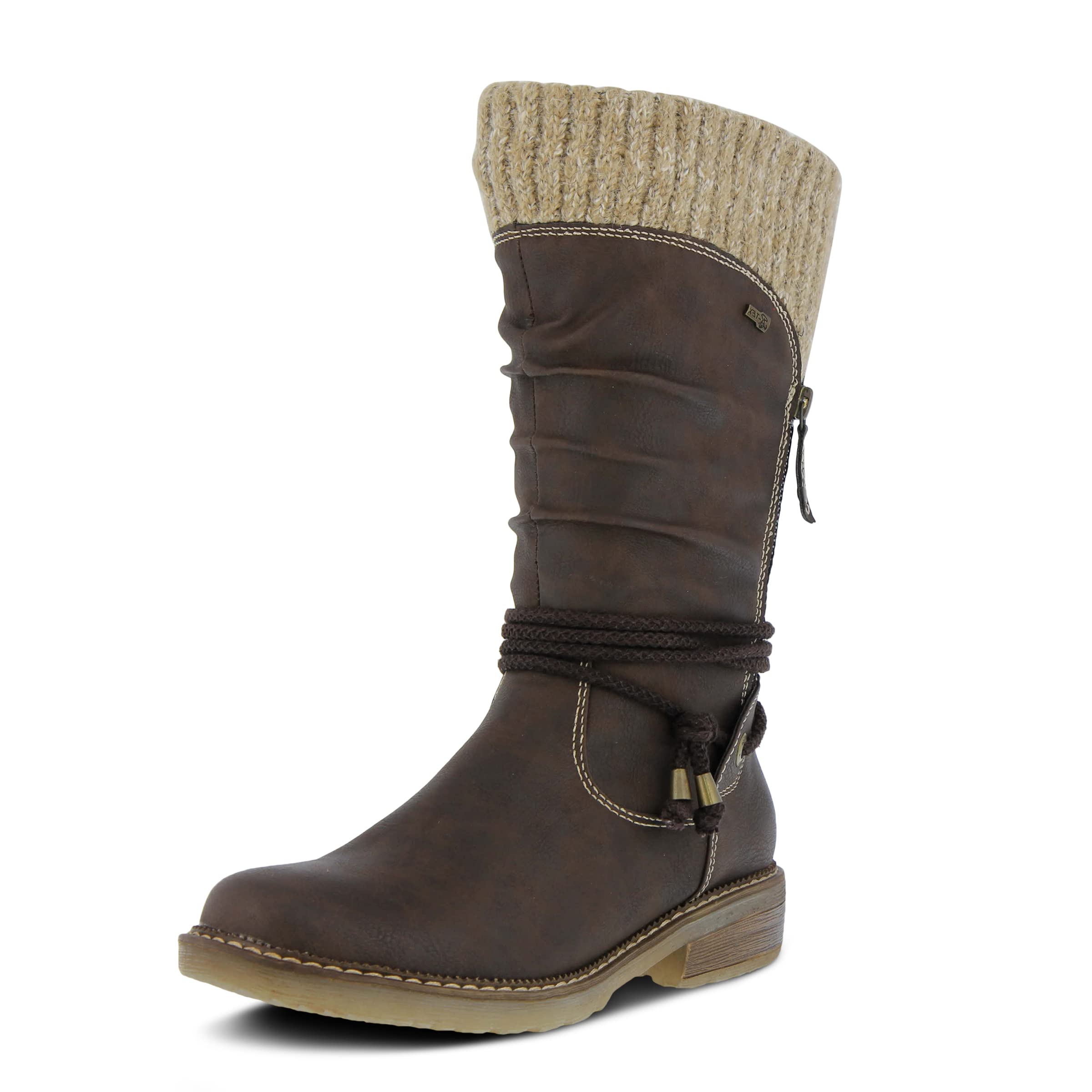 Spring Step Women's Mid Calf Boots - Comfortable Ankle Booties for Fall & Winter | Waterproof & Slip-Resistant | Perfect for Work, Casual Outfits & Outdoor Activities