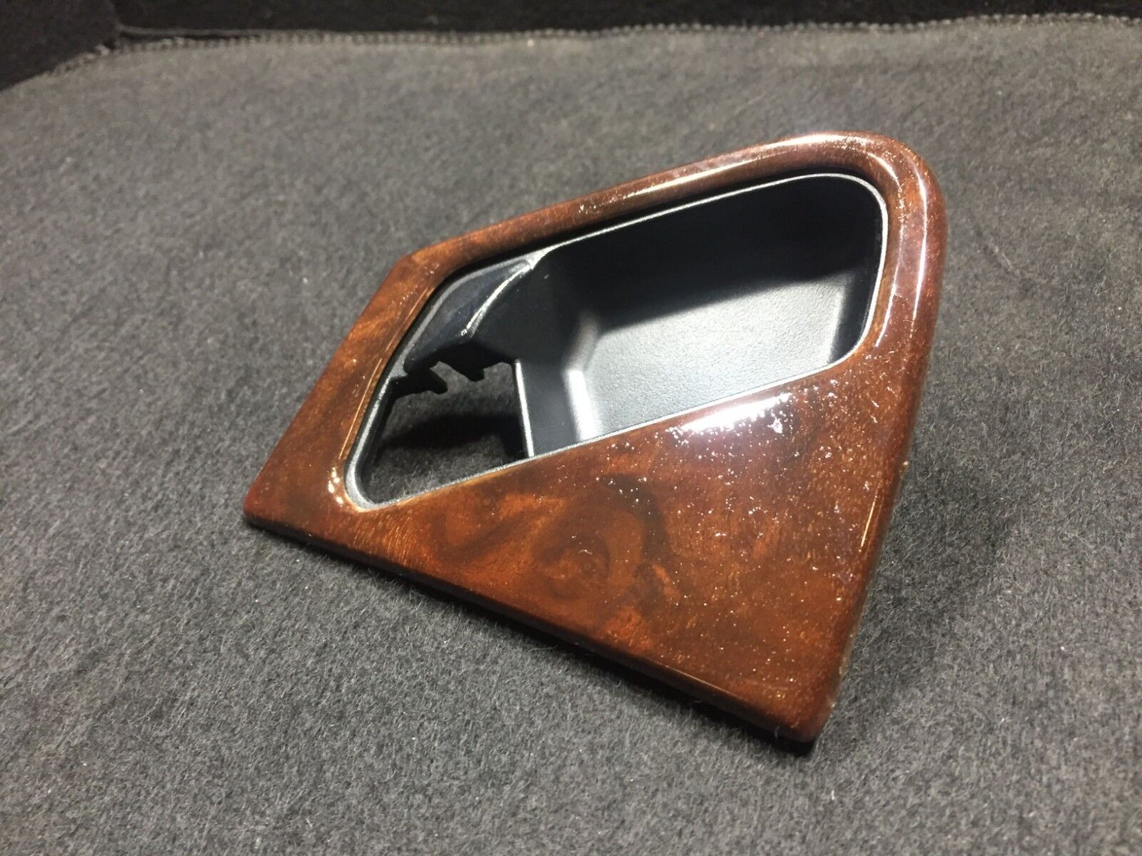 Mercedes W163 Driver Side Rear Inner Door Handle Wood Trim OEM D34 - Replacement Part for 00 01 02 03 Models - Perfect for Car Interior Repair & Restoration