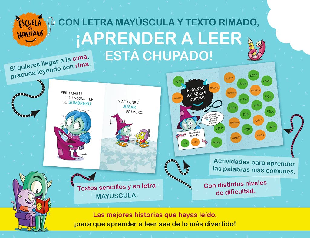 Hairy Sam Loves Bread and Jam - Learn to Read at Monster School (Spanish Edition) | Fun Children's Book for Early Readers, Perfect for Bedtime Stories & Classroom Learning