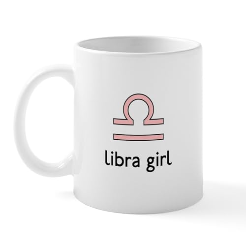 White - Libra Girl Mug