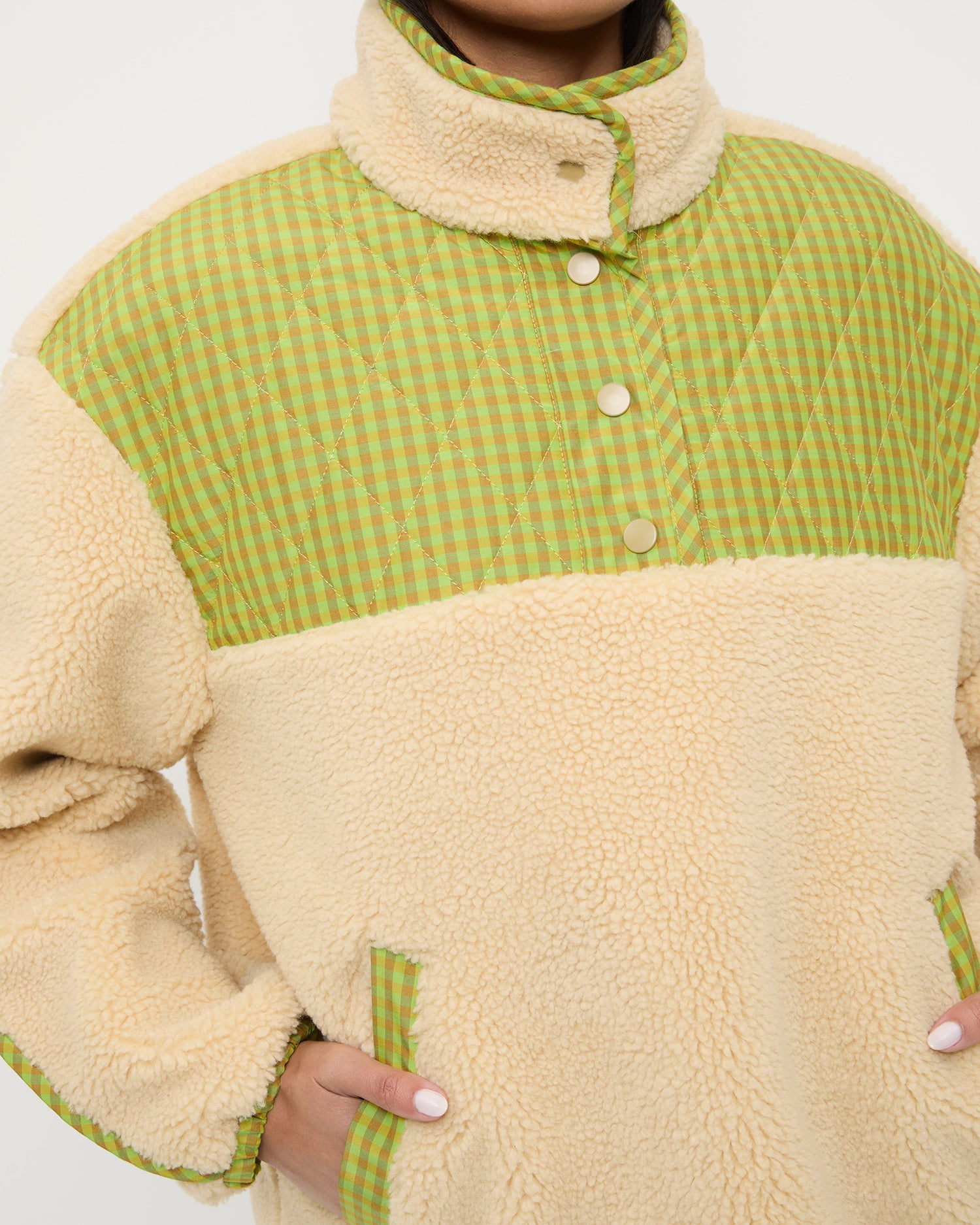 Liz Women's Fleece Pullover Sweatshirt - Cozy Winter Warm Casual Wear for Outdoor Activities & Lounge