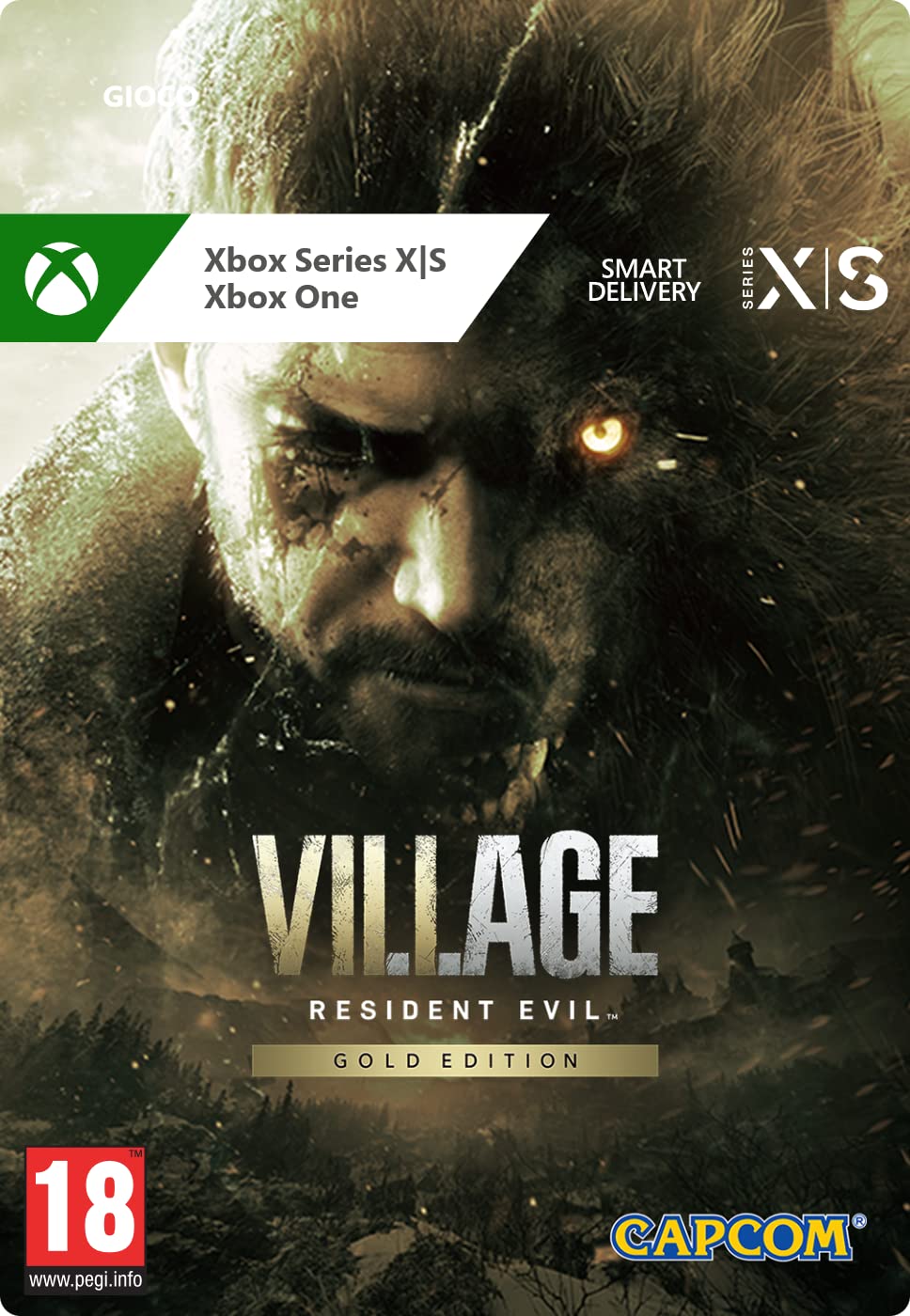 Resident Evil Village: Gold Edition - Xbox One & Series X|S Digital Download Code | Survival Horror Game for Horror Fans & Action Lovers