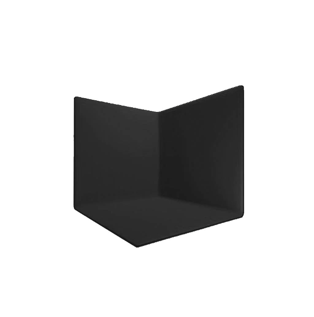 2.4m x 2.4m x 2.4m Black Photography Backdrop - Portable Wall Studio Photo Booth Background Set for Professional Portraits, Product Shoots & Events (Special Order)