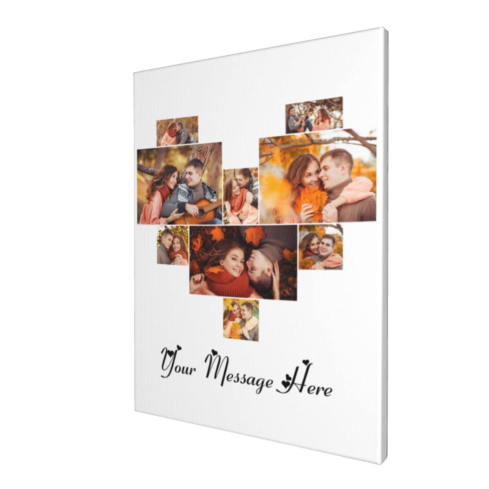 Personalized Canvas Prints with Your Photos - Custom Wall Art & Picture Frames 12x18 Inch - Perfect for Home Decor, Gifts & Office Wall Art