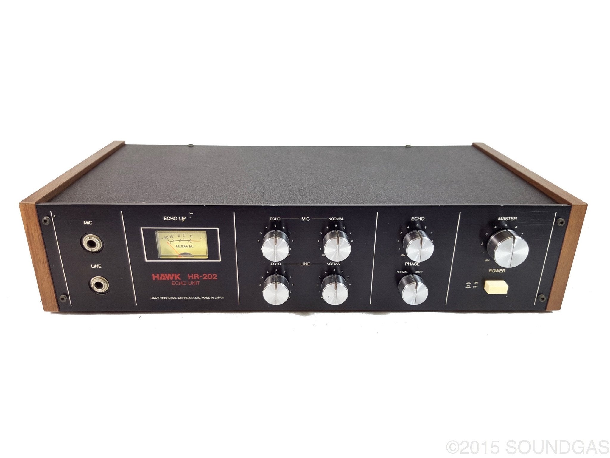HAWK HR 202 ECHO UNIT Spring Reverb Guitar Effects Pedal - Vintage Analog Delay for Electric Guitar, Bass & Studio Recording - Perfect for Live Performances, Studio Sessions & Home Practice
