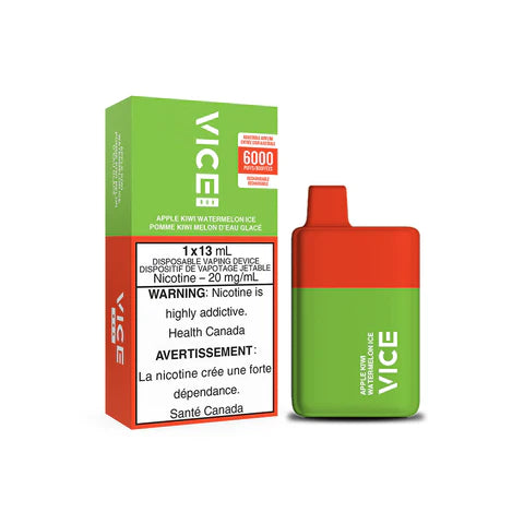 Apple Kiwi Watermelon Ice Vice Box - Refreshing Fruit Flavored Vape Juice for Vaping Enthusiasts | Perfect for Relaxation, Social Gatherings & Flavor Exploration
