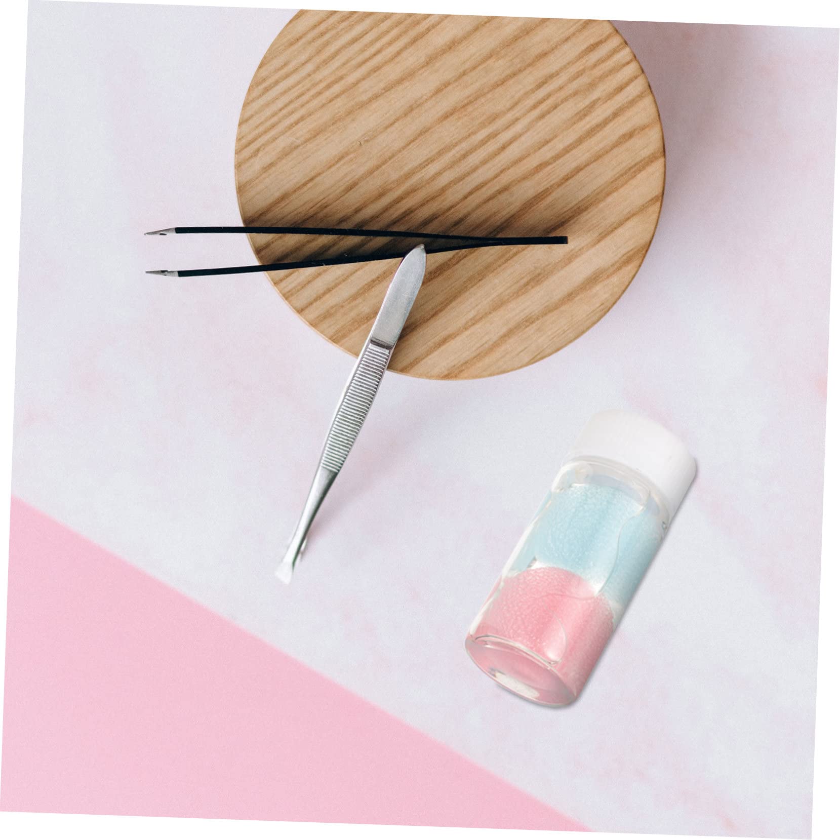 3-in-1 Eyelash Extension Tweezers & Cleaner - Professional Lash Tool for Safe Extensions Removal, Perfect for Salon & Home Use