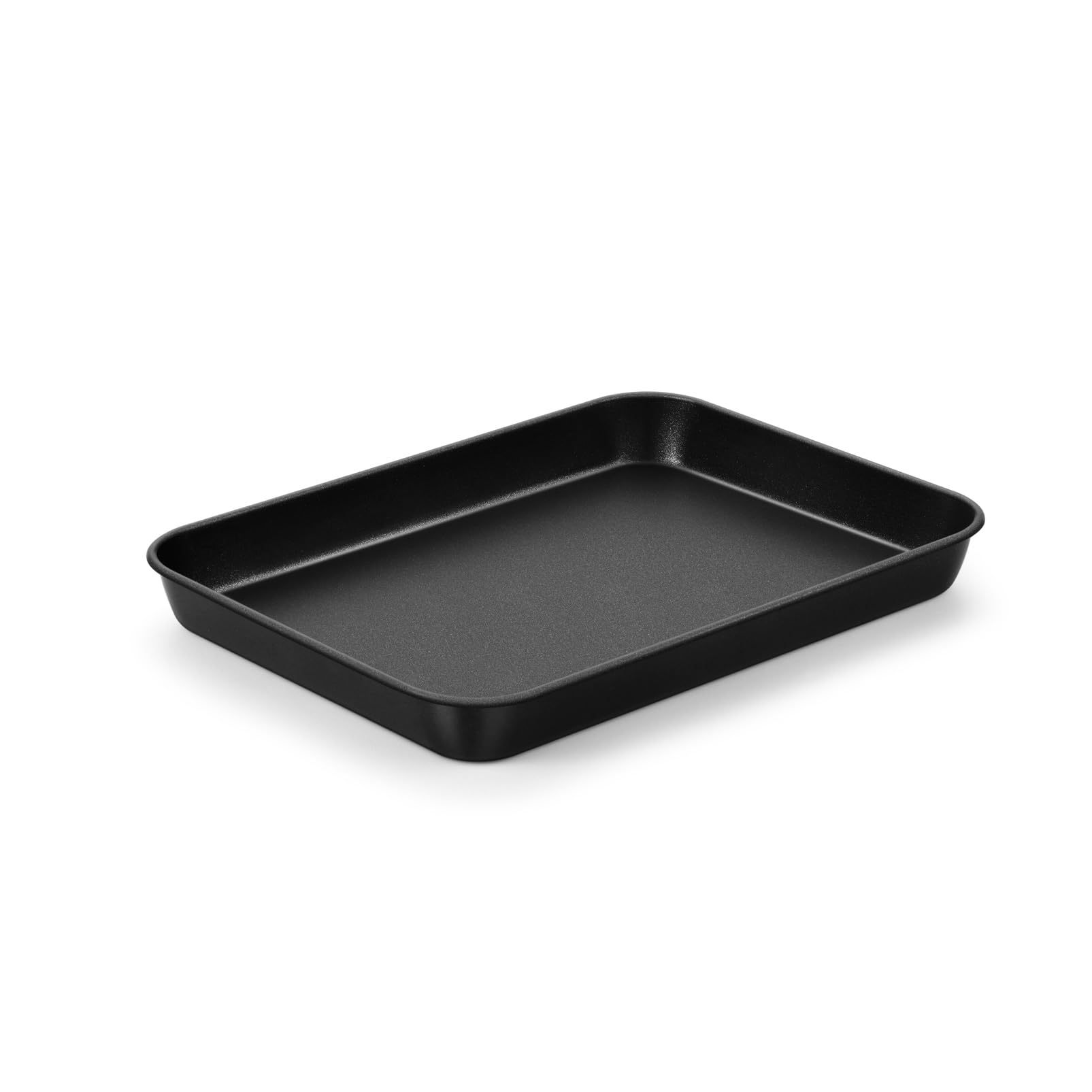 P&P CHEF Carbon Steel Toaster Oven Baking Pan - 10.5 x 8 Inch Nonstick Cookie Sheet for Cookies, Meats & More - Durable, Healthy & Easy Clean - Perfect for Small Batch Baking, Roasting & Meal Prep
