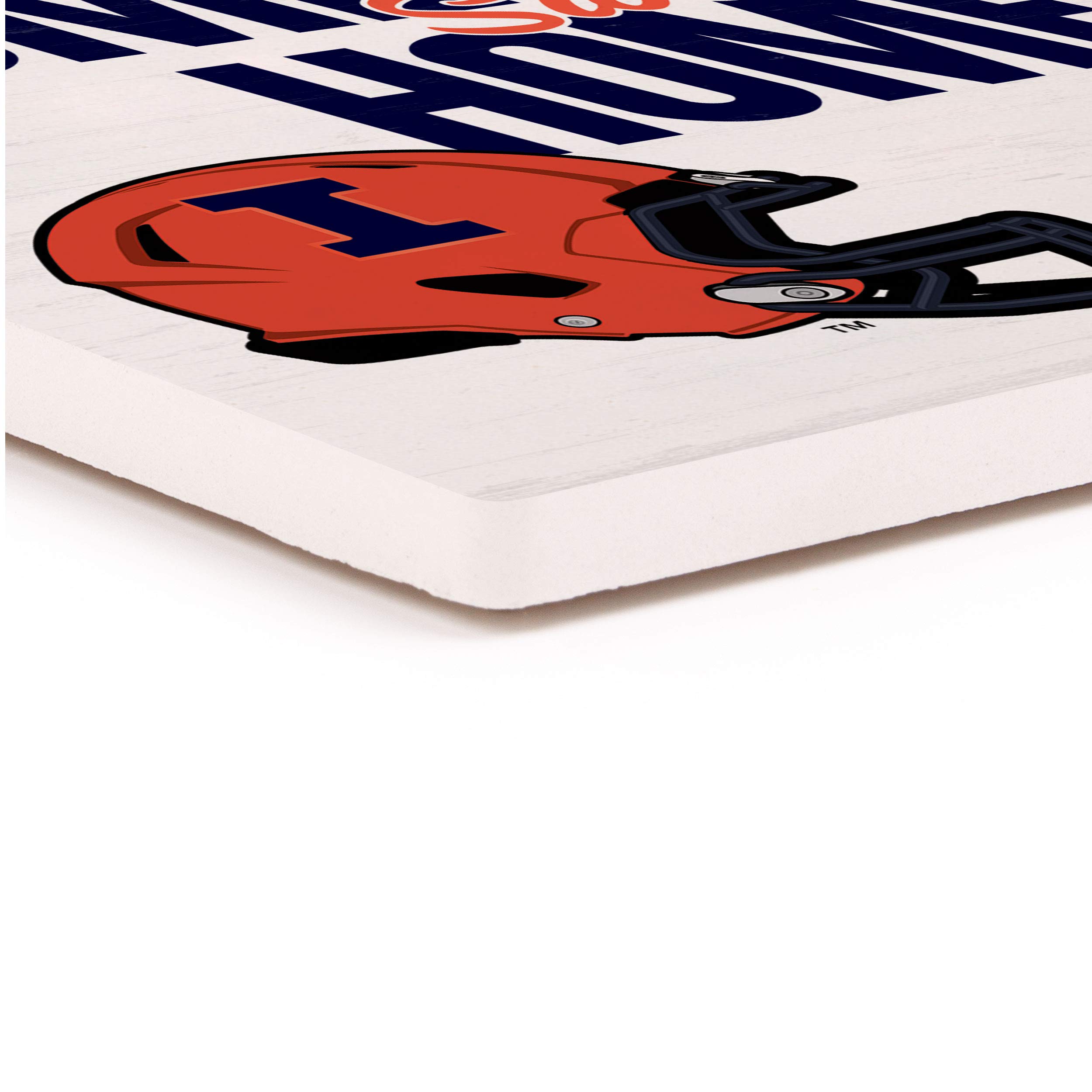 University of Illinois Ceramic Coasters Set of 4 - 4x4 Inch Absorbent Drink Coasters for Home, Office & Dorm Decor - Perfect Gift for Alumni & College Fans