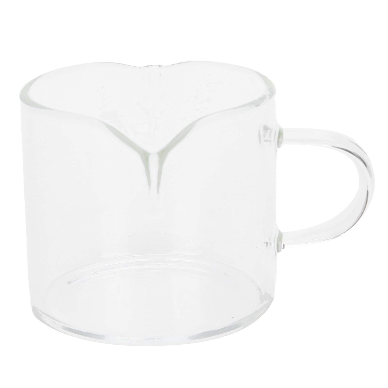 **Alvinlite Heat-Resistant Glass Measuring Cup - 16oz Double Spout for Coffee, Milk & Kitchen Use - Perfect for Brewing, Baking & Measuring Liquids**