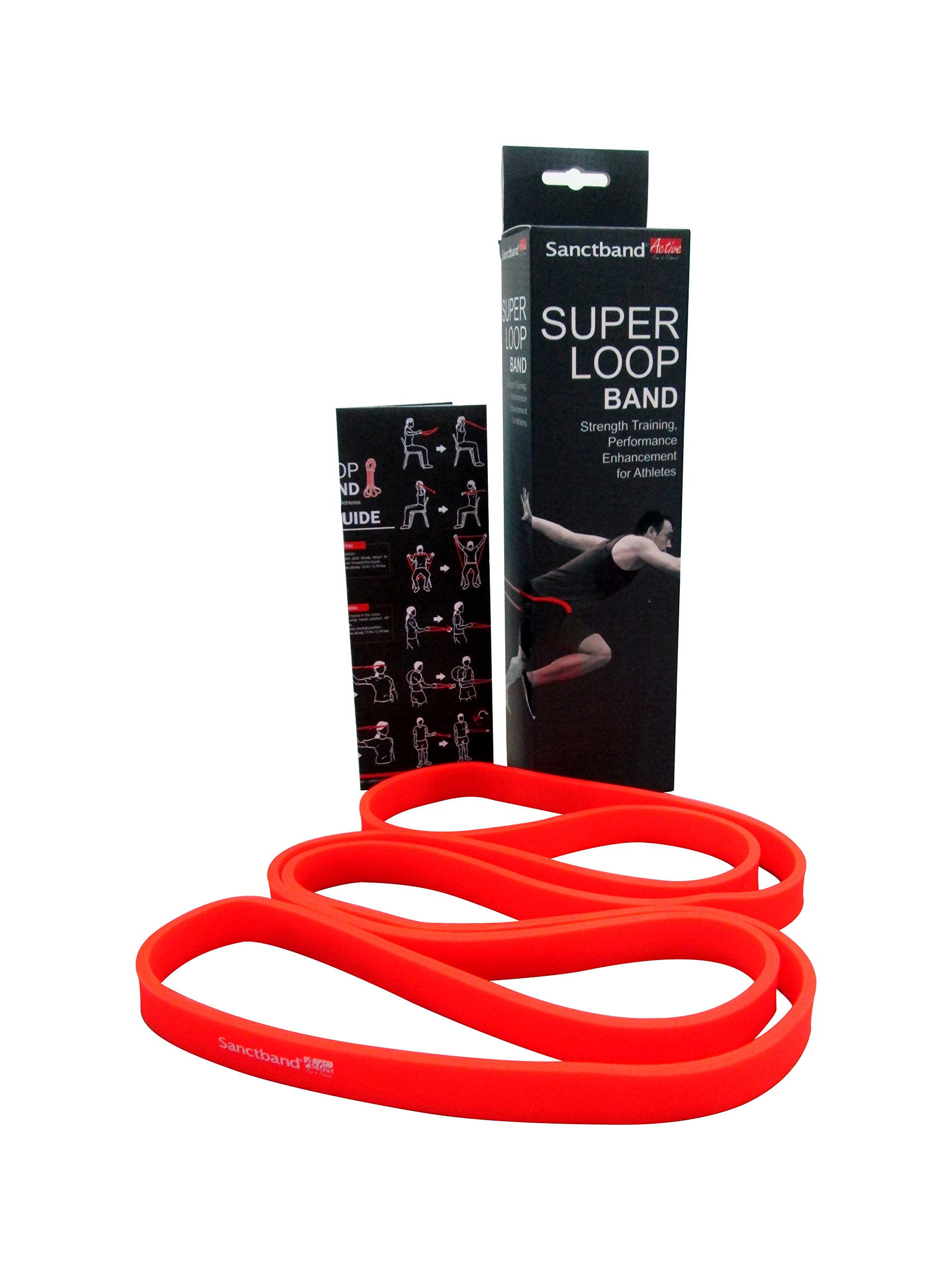 Premium Active Super Loop Resistance Band - Heavy Duty Pull Up Assist Bands for Home Workouts, Strength Training, Yoga & Physical Therapy - Ideal for Fitness, Rehabilitation & Mobility Exercises