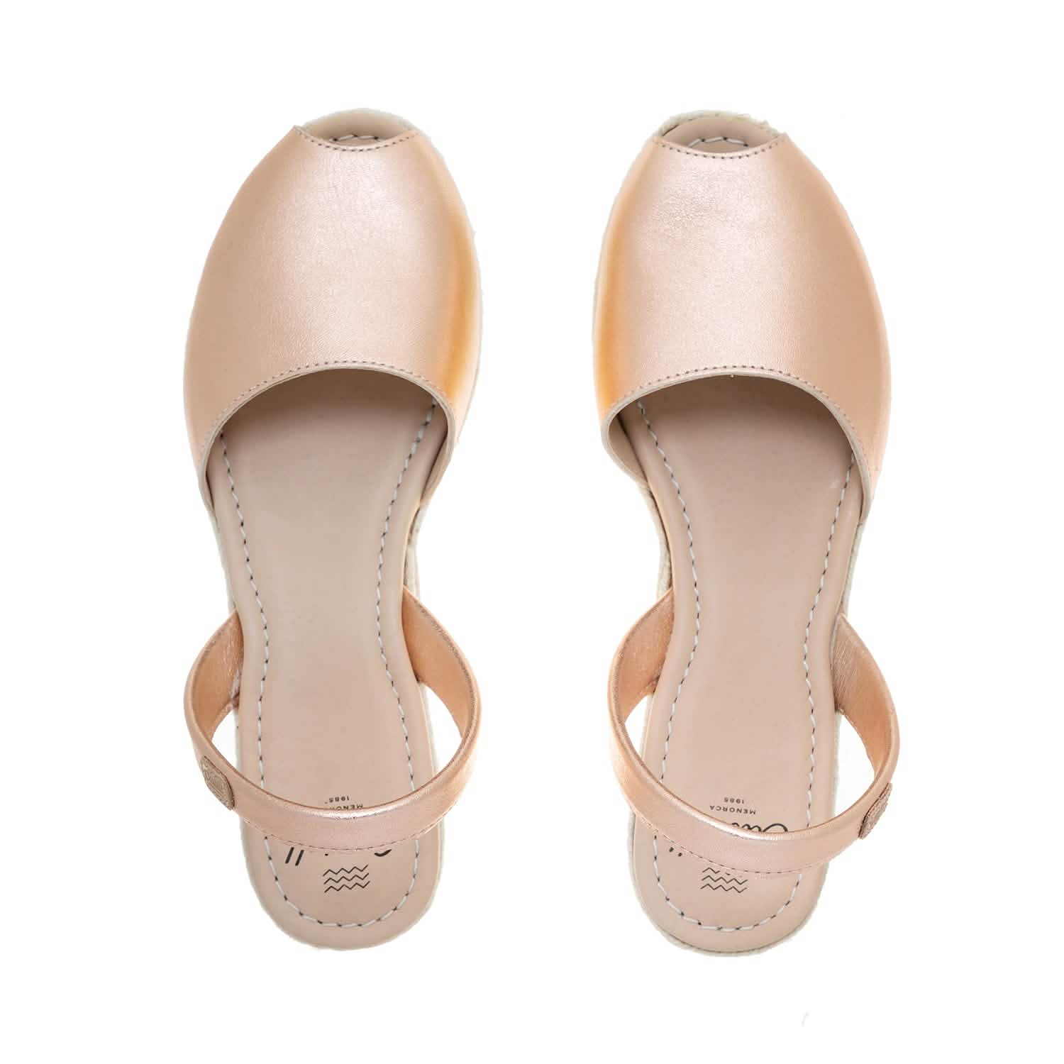 Premium Leather Menorcan Sandals for Women with Metallic Accents - Stylish & Comfortable Summer Footwear for Beach, Vacation & Casual Outings