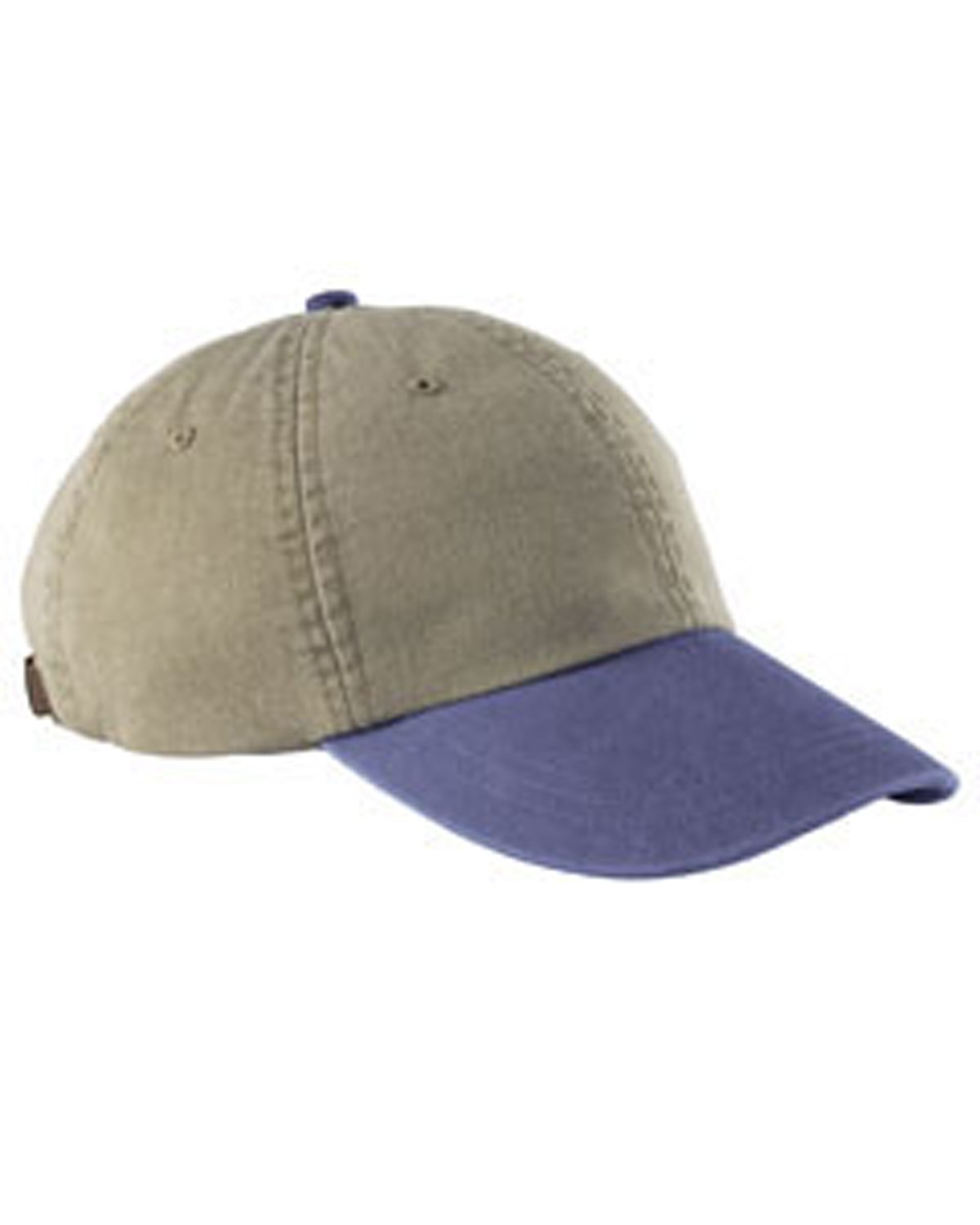 Adams AD969 Optimum Pigment Dyed Baseball Cap - Adjustable Cotton Hat for Men & Women - Perfect for Outdoor Sports, Casual Wear & Sun Protection