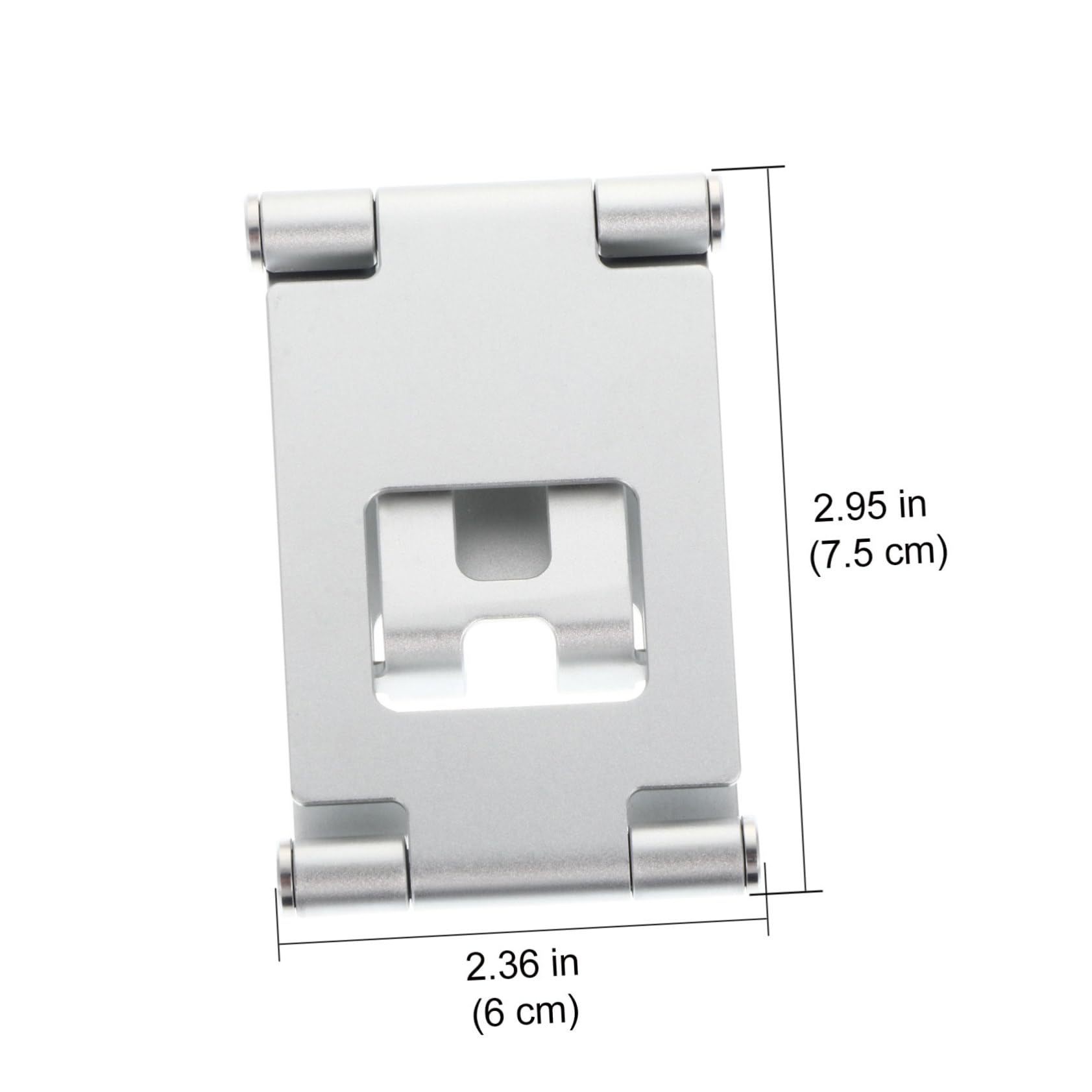 Premium Aluminum Phone Stand & Tablet Holder - Adjustable Multi-Angle Viewing for iPhone, Samsung, iPad - Perfect for Desk, Bed, Kitchen & Video Calls