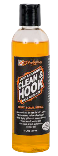 KR Strikeforce Clean & Hook Ball Cleaner for Bowling - Removes Oil & Dirt, Improves Grip - Perfect for Bowling Balls, Shoes & Accessories - Use at Home or Bowling Alley