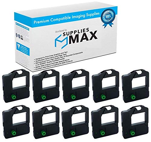 Olivetti DM-90/95/99/100 Compatible Black Printer Ribbons - 10 Pack (O-100-R-BL) | Replacement Ink Cartridge for Office Printing, Document Processing & Label Making