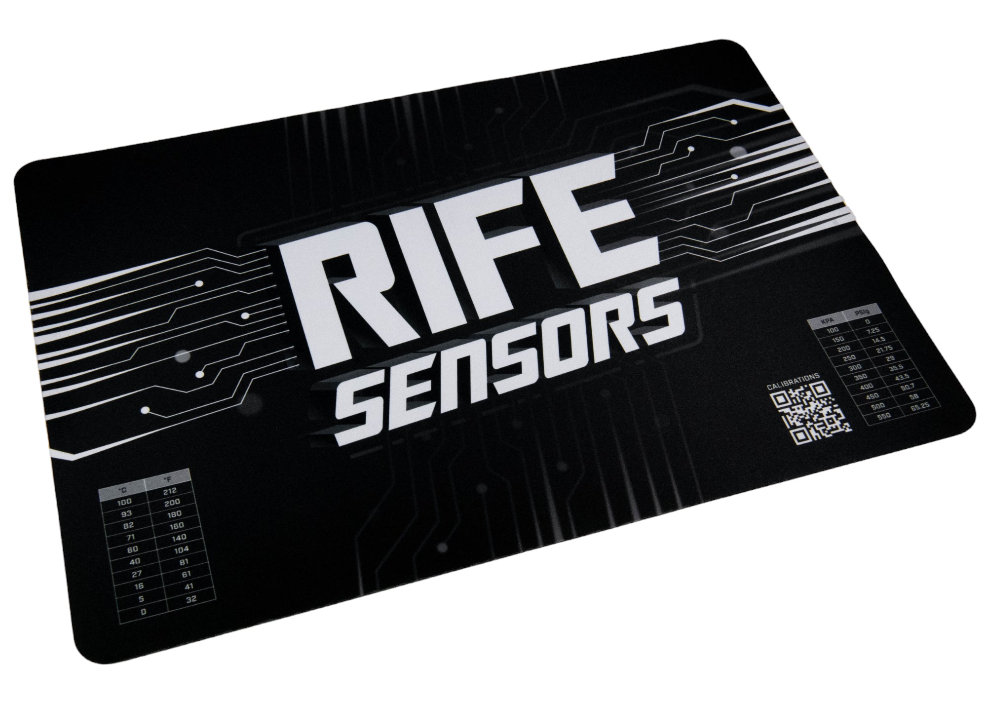 Non-Slip Laptop Cooling Pad 18x12 - Rife Sensors Premium Anti-Skid Mat for Computer Tuning | Perfect for Office, Gaming & Home Workspace Ergonomics