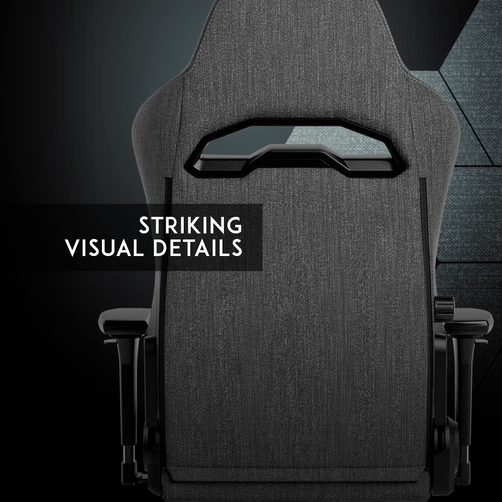 Noblechairs Hero ST TX Ergonomic Gaming Chair & Office Chair with Adjustable Lumbar Support - Anthracite Black - Perfect for PC Gaming, Work from Home & Long Sitting Sessions