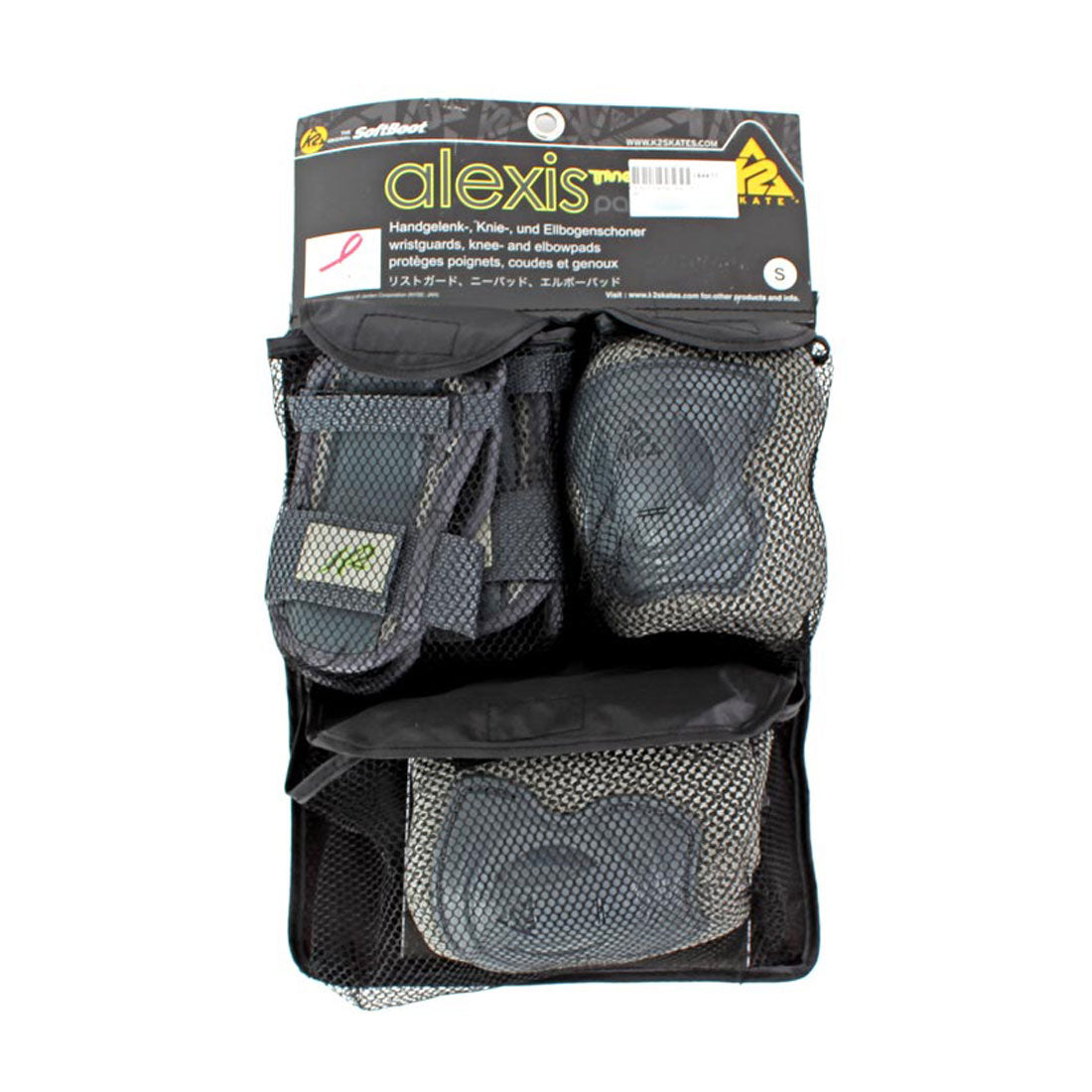 K2 Alexis Pad Set Small - Comfortable & Durable Knee Pads for Skating, Cycling & Sports - Perfect for Kids & Adults