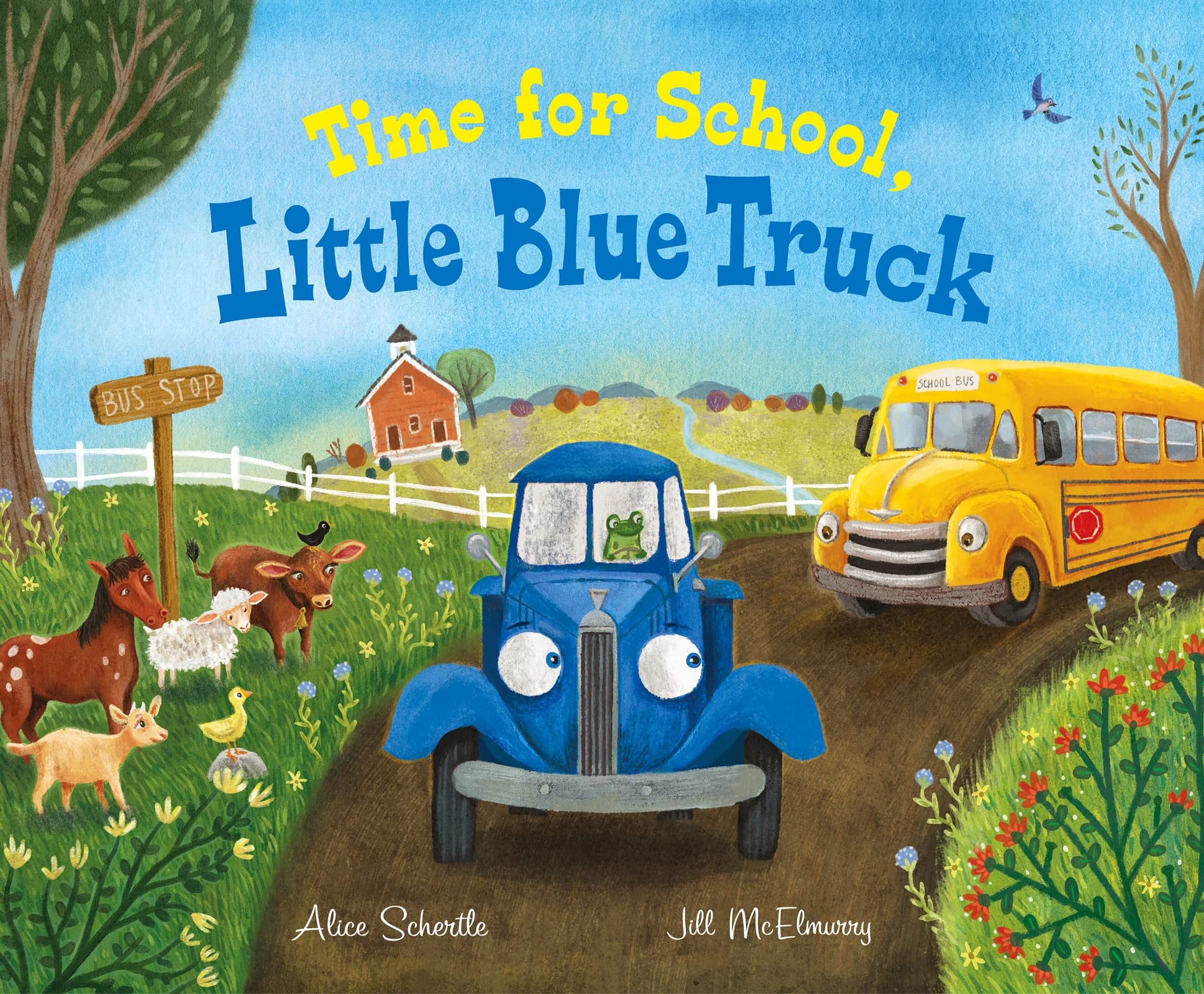 Time for School, Little Blue Truck - Children's Back to School Storybook | First Day of School Read-Aloud for Preschool & Kindergarten Kids | Perfect for Classroom Reading & Bedtime Stories