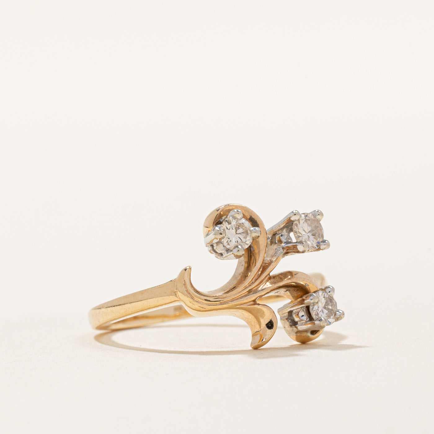 0.25ctw Diamond Cocktail Ring Size 6.25 - Elegant Women's Jewelry for Parties, Weddings & Special Occasions