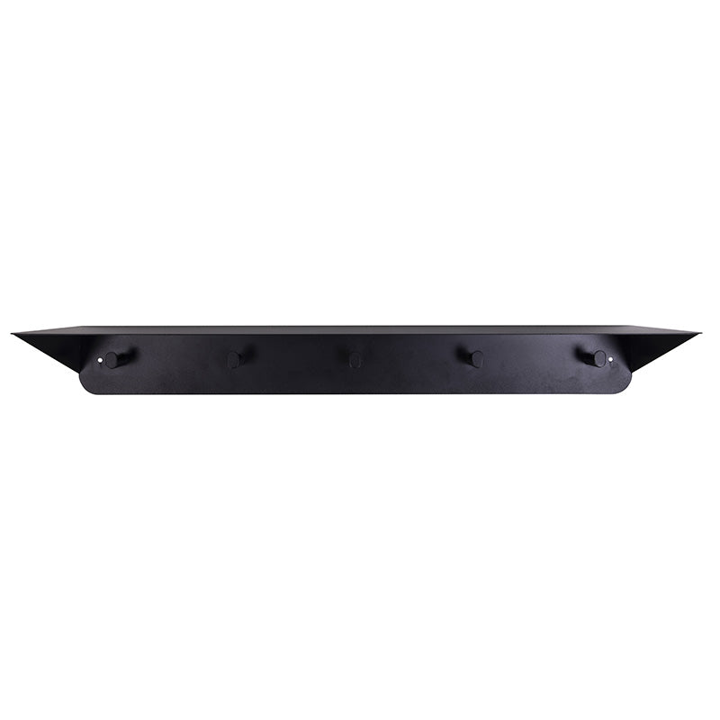Premium Black LINEAR Coat Hanger - Space Saving Closet Organizer for Jackets, Shirts & Dresses - Ideal for Home, Office & Hotel Use