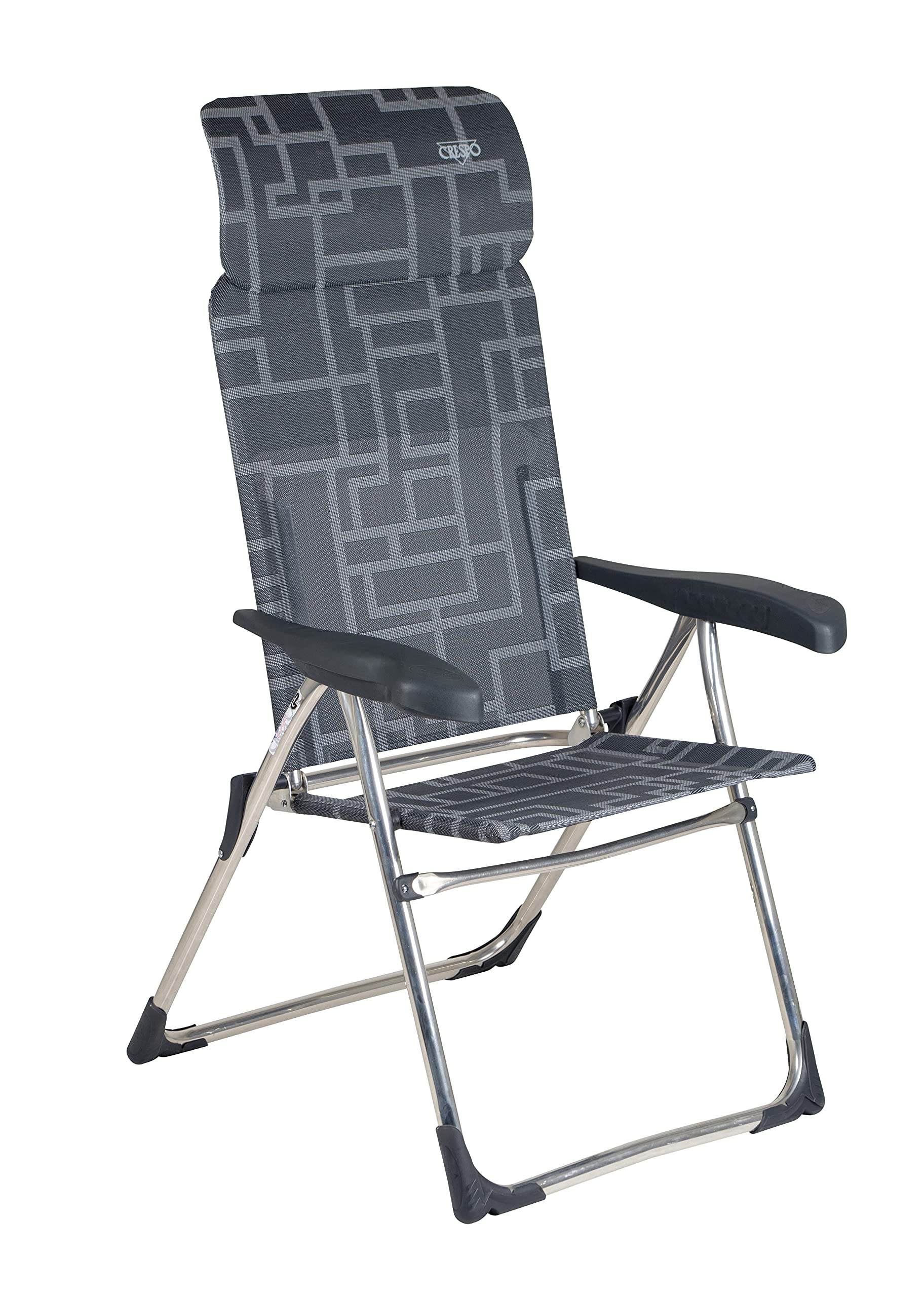 Crespo AL 213 Lightweight Portable Camping Chair with Graphic Design - Perfect for Outdoor Adventures, Beach Trips, Backyard Relaxation & Picnics