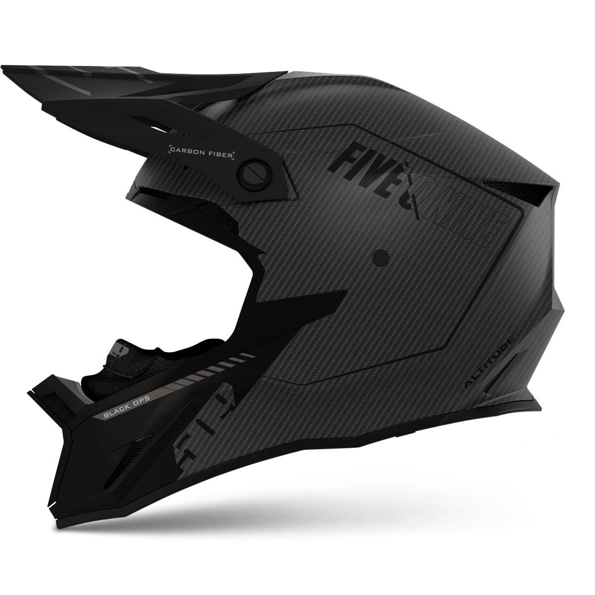 509 Altitude 2.0 Carbon Fiber 3K Motorcycle Helmet - Lightweight & Durable Racing Helmet for Street Bikes & Track Riding