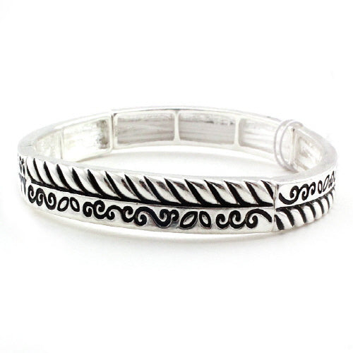 Elegant Filigree Bracelet for Women - 13mm Wide Handmade Silver Jewelry - Perfect for Weddings, Parties & Special Occasions