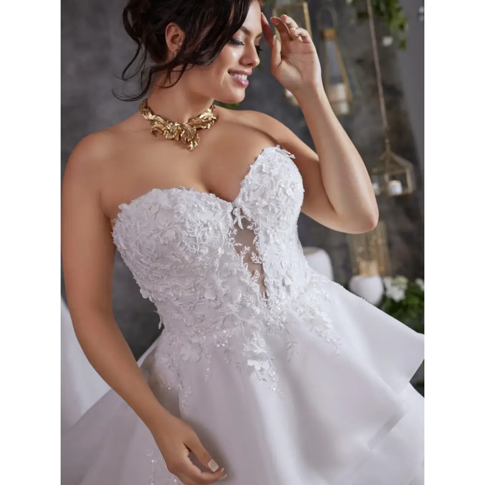 Knox by Sottero and Midgley - Elegant Wedding Dress for Brides | Perfect for Church Ceremonies, Garden Weddings & Formal Receptions