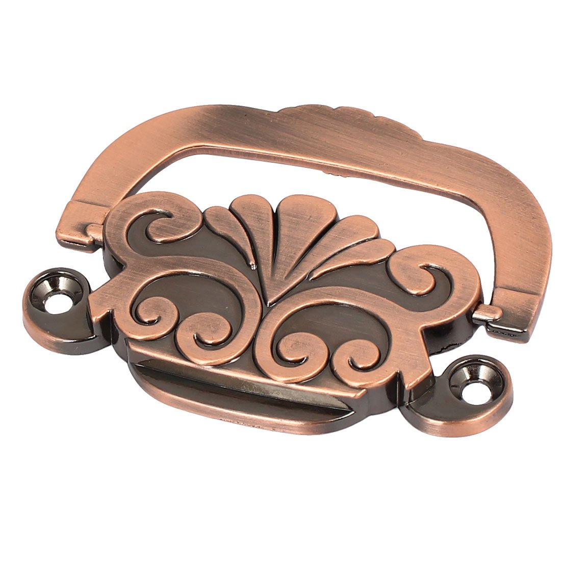 Vintage Style Alloy Cabinet Drawer Pull Handles - Antique Copper Tone Dresser Cupboard Hardware for Kitchen, Bathroom & Furniture Restoration