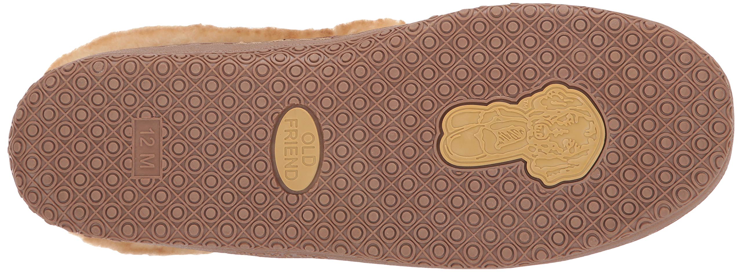 Old Friend Men's Comfortable Memory Foam House Slippers - Soft Indoor Slippers for Men with Arch Support - Perfect for Home, Lounge & Relaxation