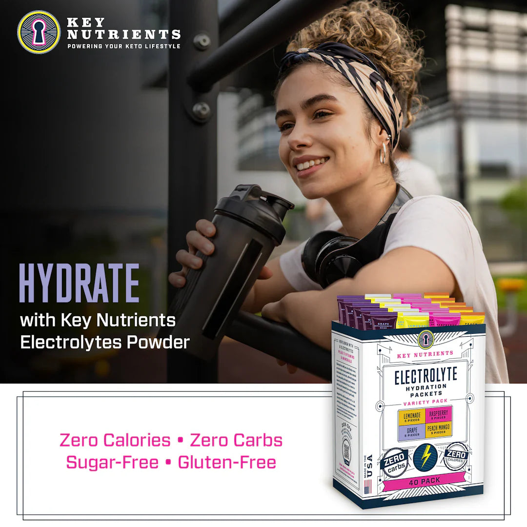 Electrolyte Recovery Plus Powder Travel Packets - Hydration Boost for Athletes & Travelers - Perfect for Workouts, Hiking & Post-Workout Recovery
