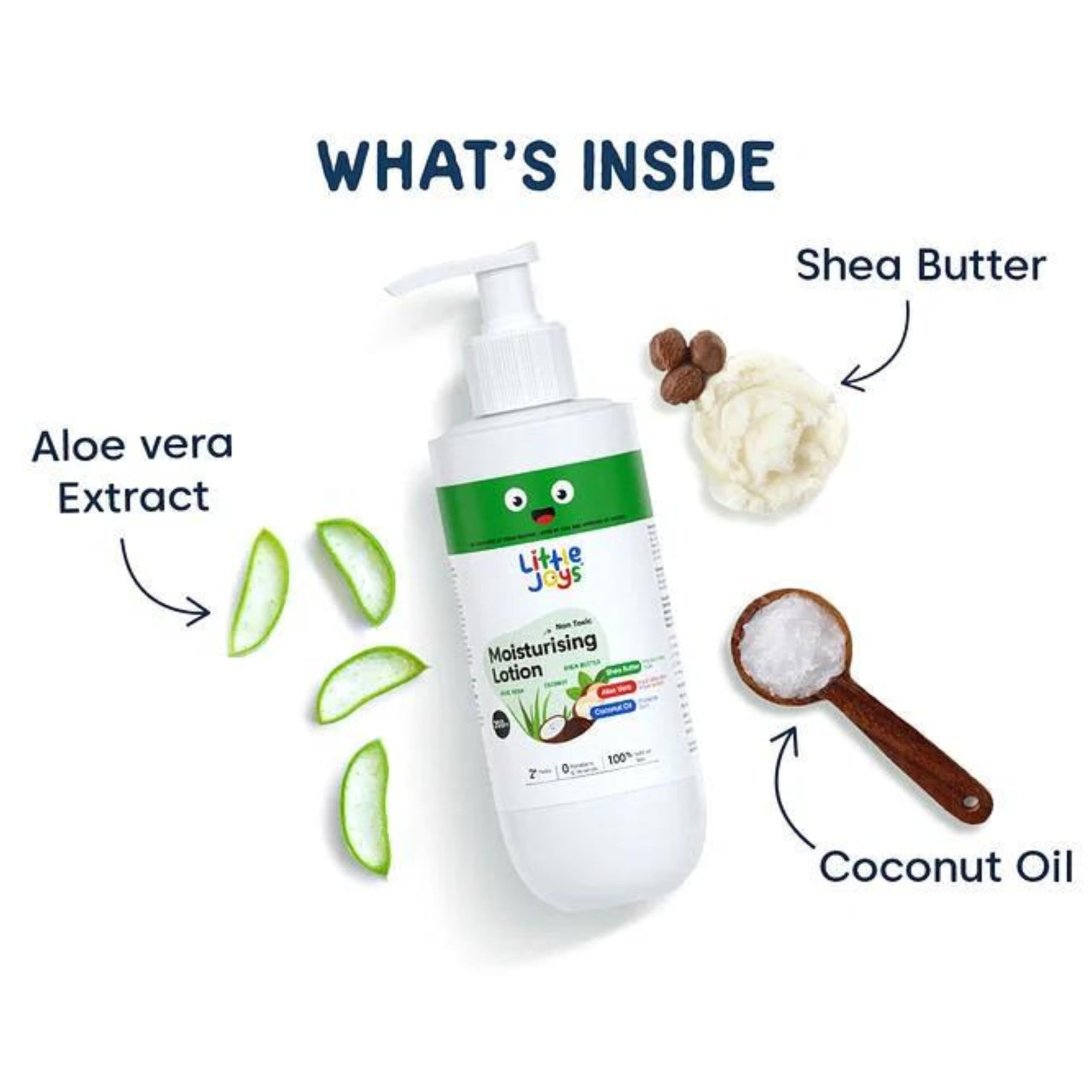 Little Joys Moisturizing Body Lotion (6.7 fl oz) with Aloe Vera, Shea Butter & Coconut Oil - Hydrates Dry Skin, Soothes Irritation - Paraben & Sulfate Free - Perfect for Daily Moisturizing & After-Sun Care