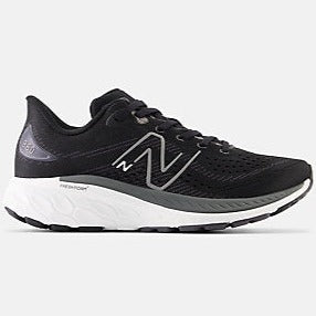 New Balance Kids' Fresh Foam X 860v13 Running Shoes - Black/White/Magnet - Lightweight Support for Young Athletes | Perfect for School, Sports & Daily Activities