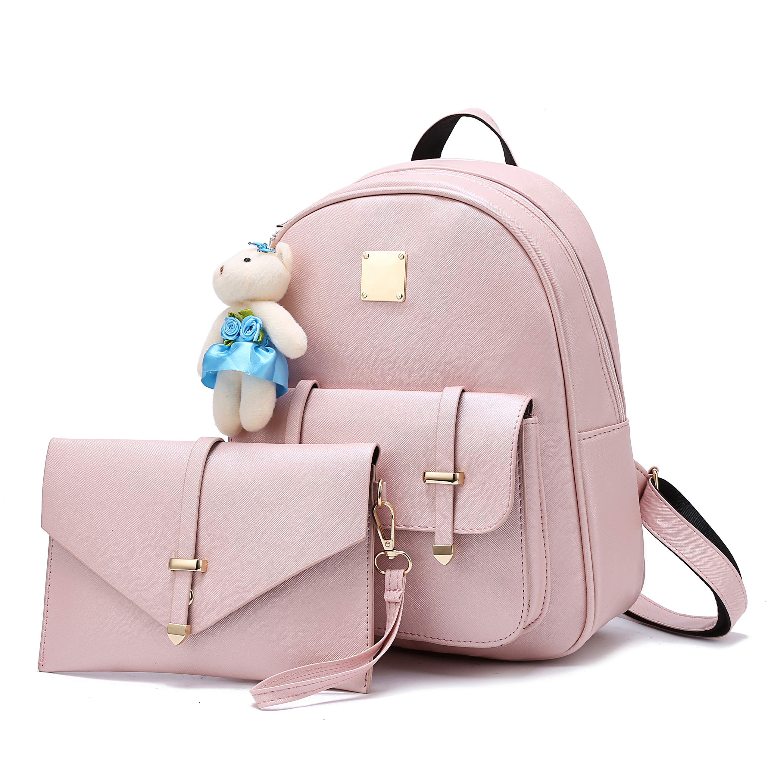 Cute Mini Backpack for Girls - PU Leather Small Backpack Purse Set for Teens & Kids | School, Travel, and Daily Use