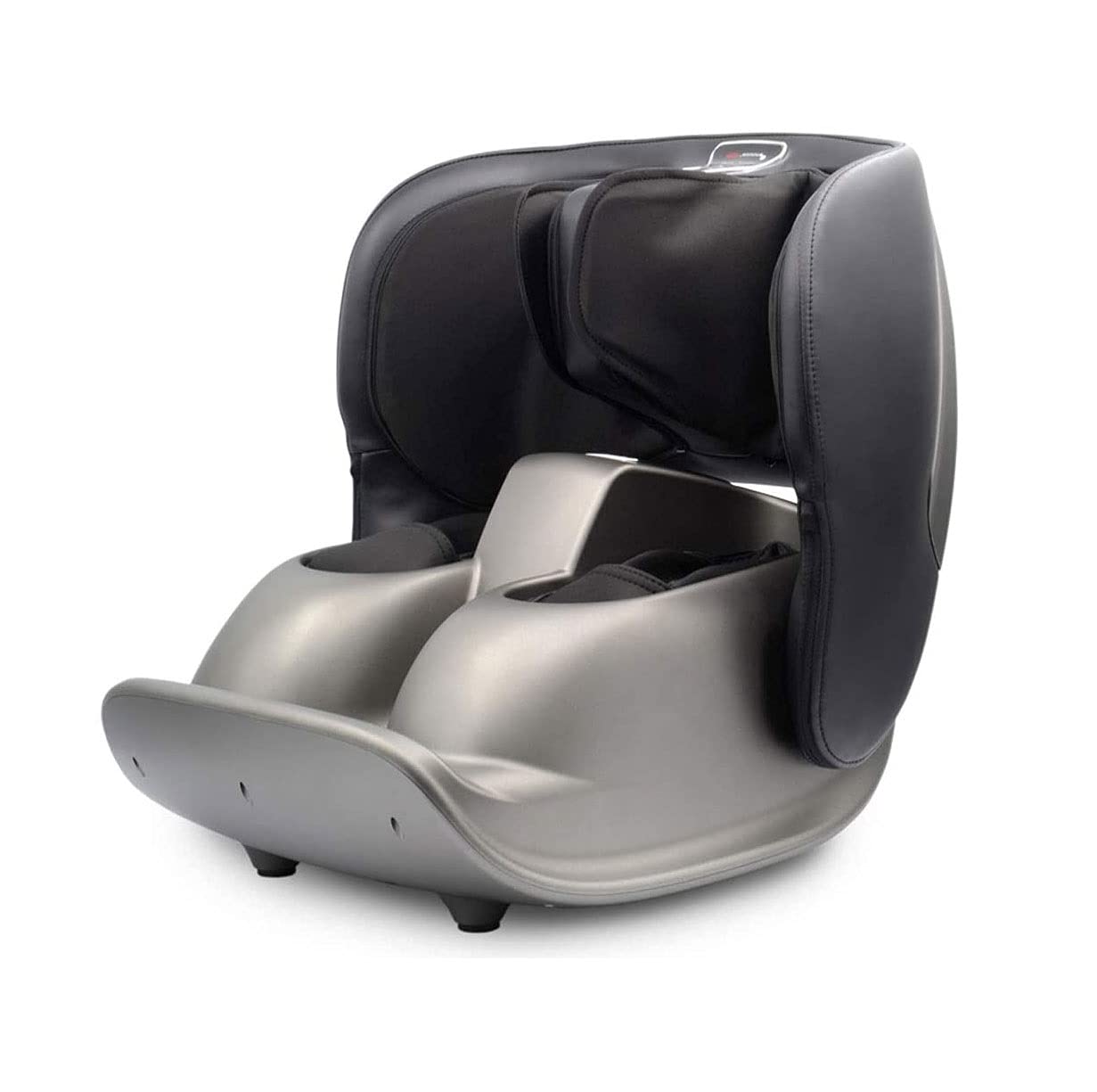 Electric Foot Massager with Kneading, Rolling & Heat Therapy - Deep Tissue Relief for Tired Feet, Legs & Calves - Perfect for Home Relaxation, Office Stress Relief & Post-Workout Recovery (Gray)