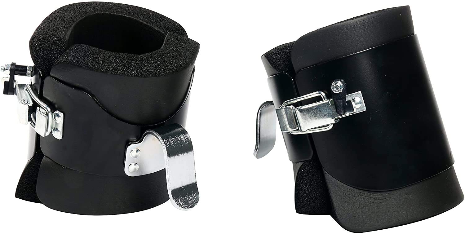 Anti Gravity Inversion Boots for Back Pain Relief & Spinal Decompression - Hanging Upside Down Fitness Equipment for Home Gym & Yoga Training