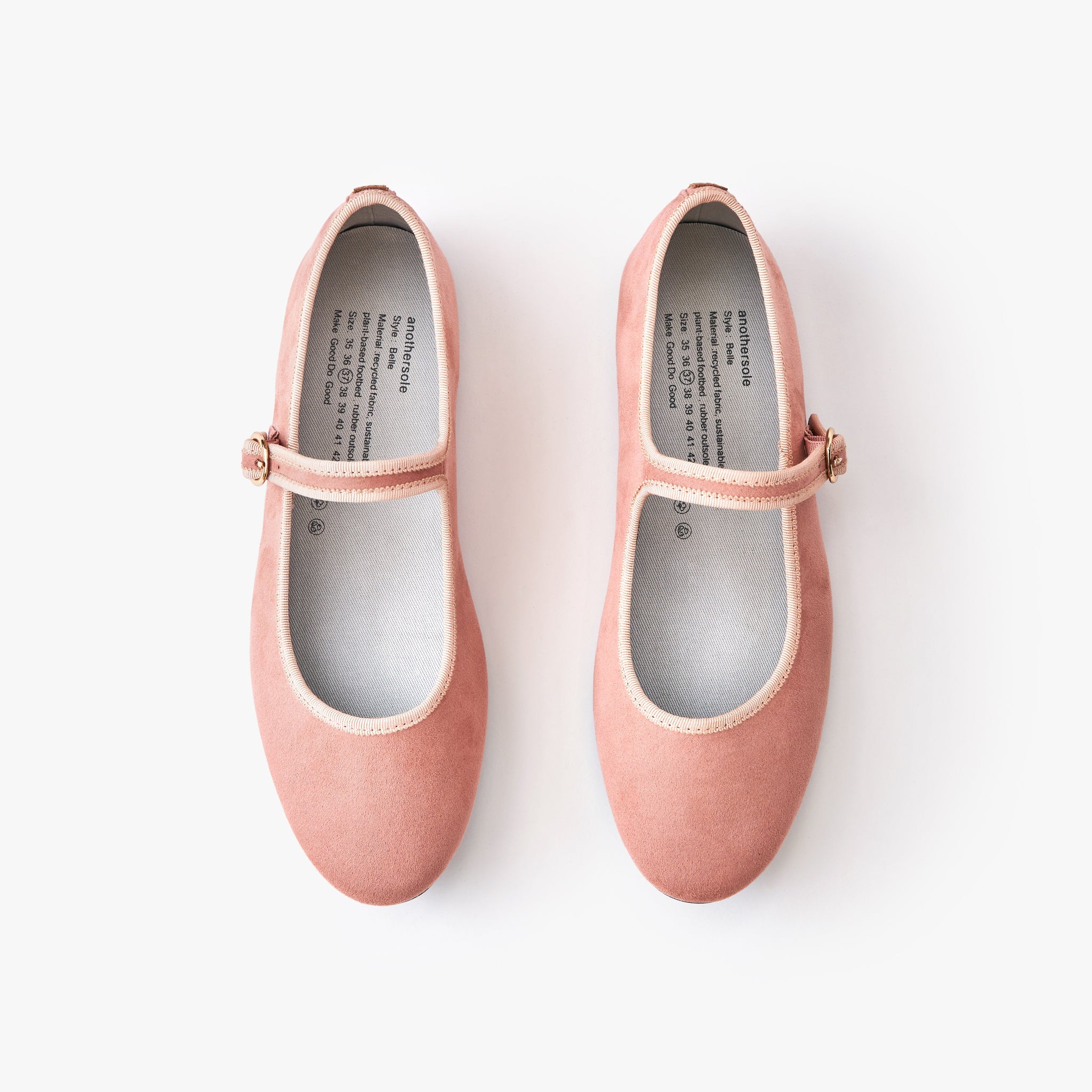 Belle Mary Jane Shoes for Women - Blush Pink Comfortable Flats with Bow Detail - Perfect for Work, Weddings & Casual Outfits