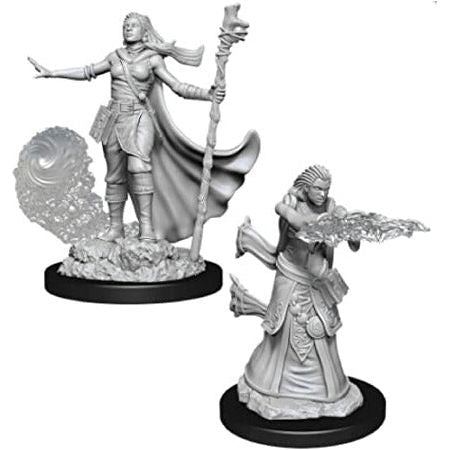 D&D Miniatures - Nolzurs Marvelous Miniatures Human Female Wizard Figurine for Tabletop RPG & Dungeons & Dragons Gameplay
