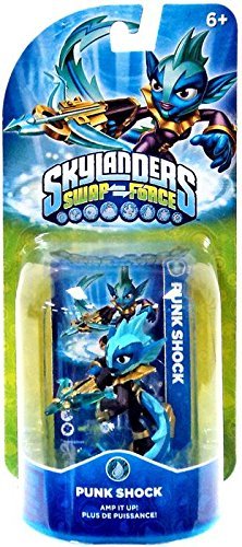 Skylanders Swap Force Punk Shock Action Figure - Collectible Toy for Kids & Gamers - Perfect for Gaming Battles & Display Collections
