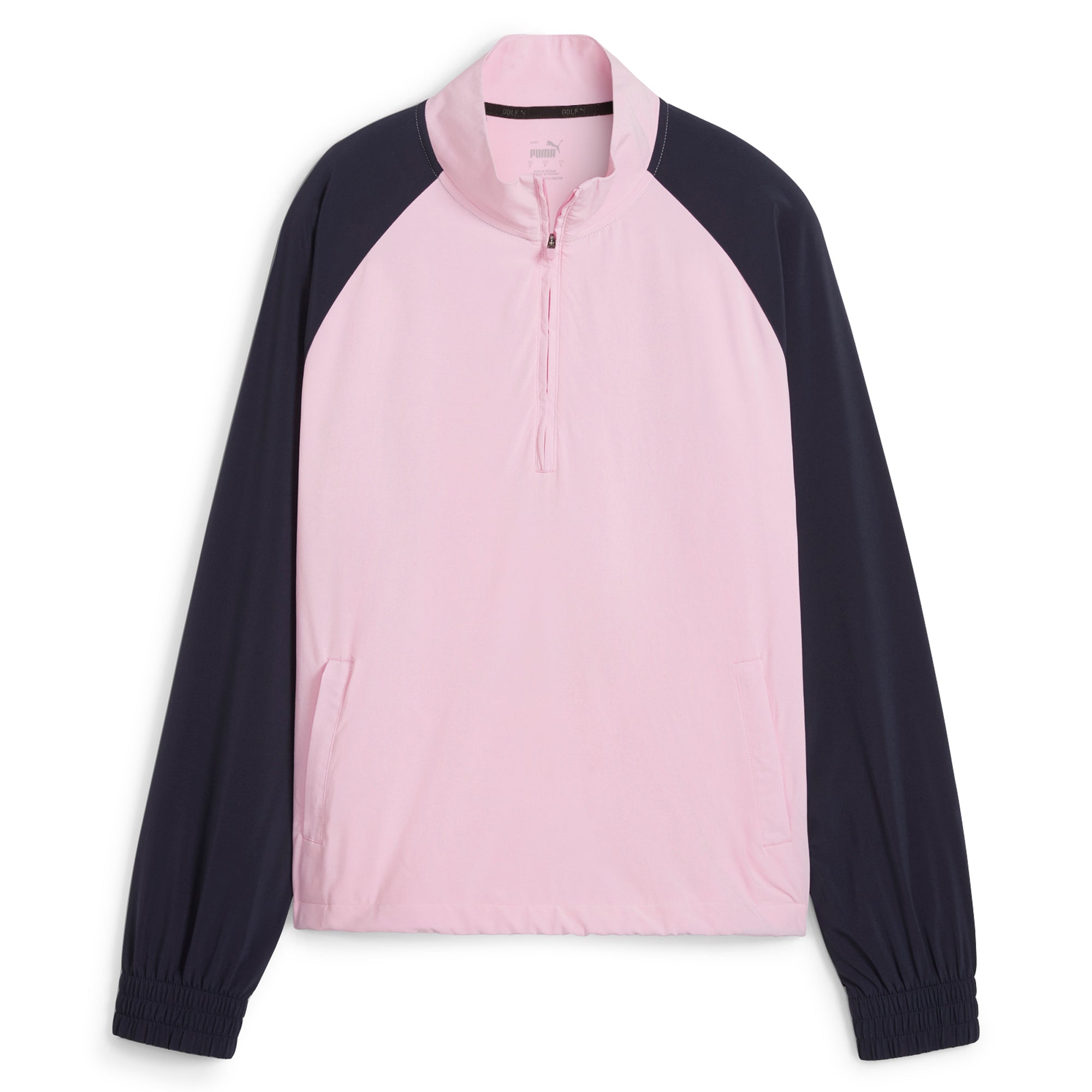 Lightweight Women's Golf Jacket 1/4 Zip Pullover - Breathable Windproof Shell for Golfing & Outdoor Activities