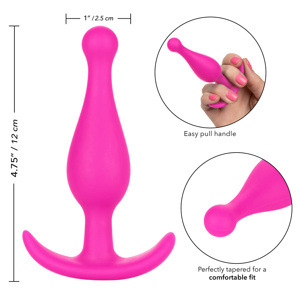 Premium Silicone Anal Plug - Booty Rocker for Enhanced Pleasure | Comfortable & Safe Design for Men & Women | Perfect for Couples Play & Solo Exploration