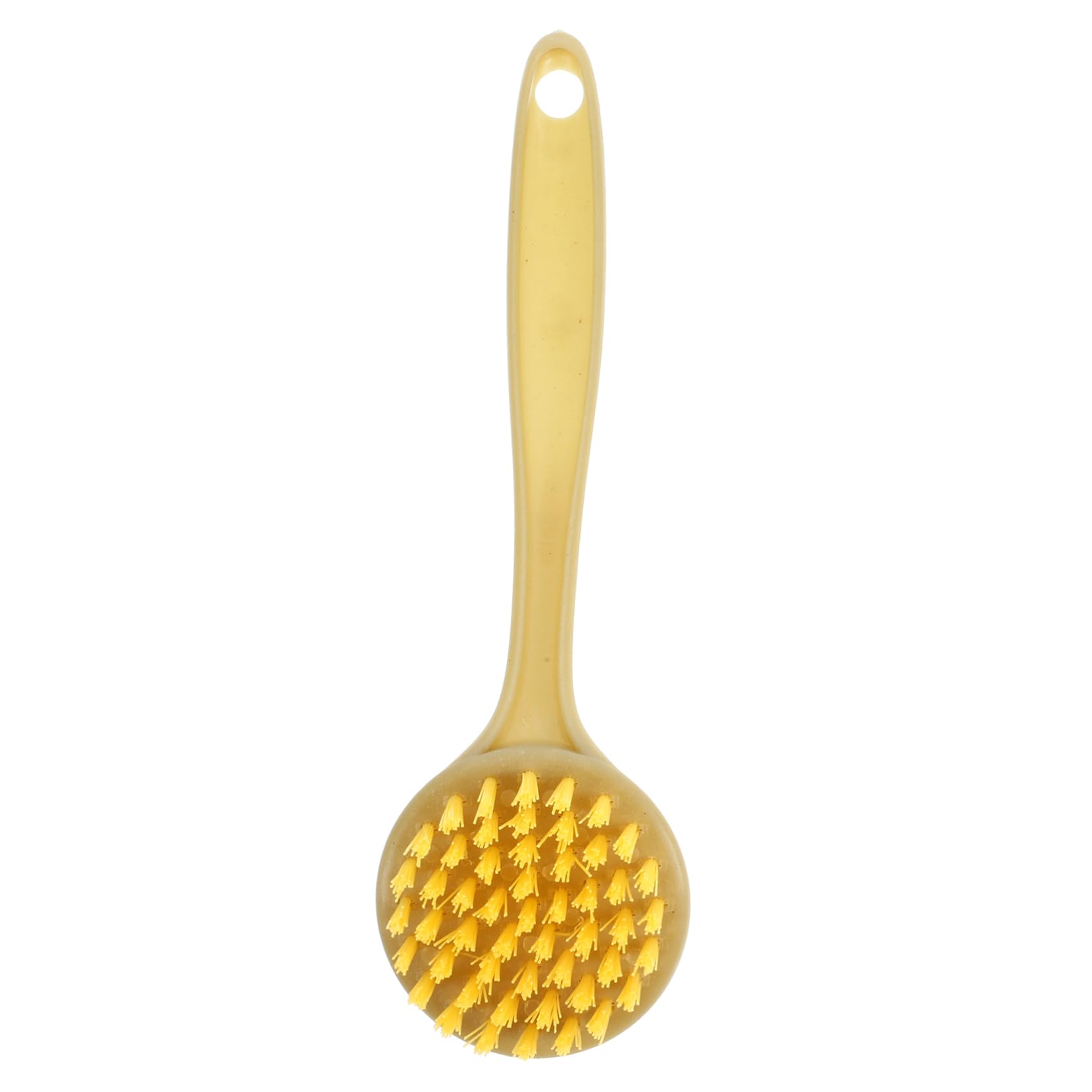 Cabilock 1-Piece Resin Dish Brush with Handle - Heavy Duty Pot Scrubber, Sponge & Kitchen Cleaning Brush for Washing Pans, Pots & Utensils - Perfect for Dishwashing, Sink Cleaning & Household Chores