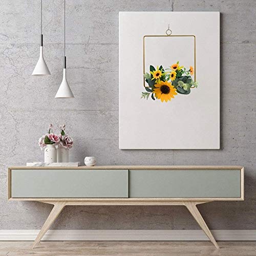 Artificial Sunflower Wreath - 18