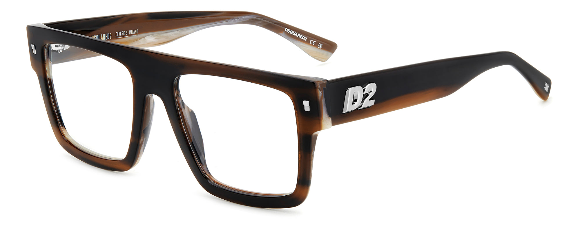 DSQUARED2 D2 0147 Sunglasses - Polarized Aviator Style for Men & Women - Perfect for Driving, Beach & Outdoor Activities