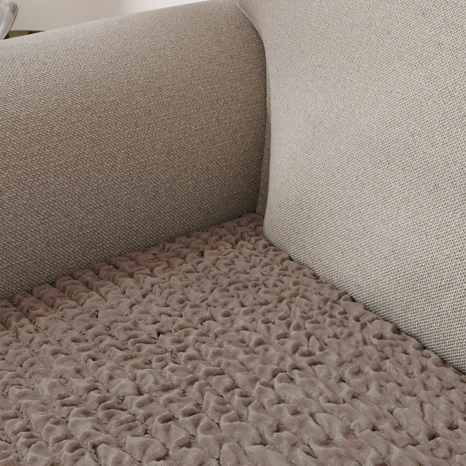 Premium Microfiber Seat Cushion Cover - Soft & Durable Sofa Chair Protector - Perfect for Living Room, Office, or Car Use
