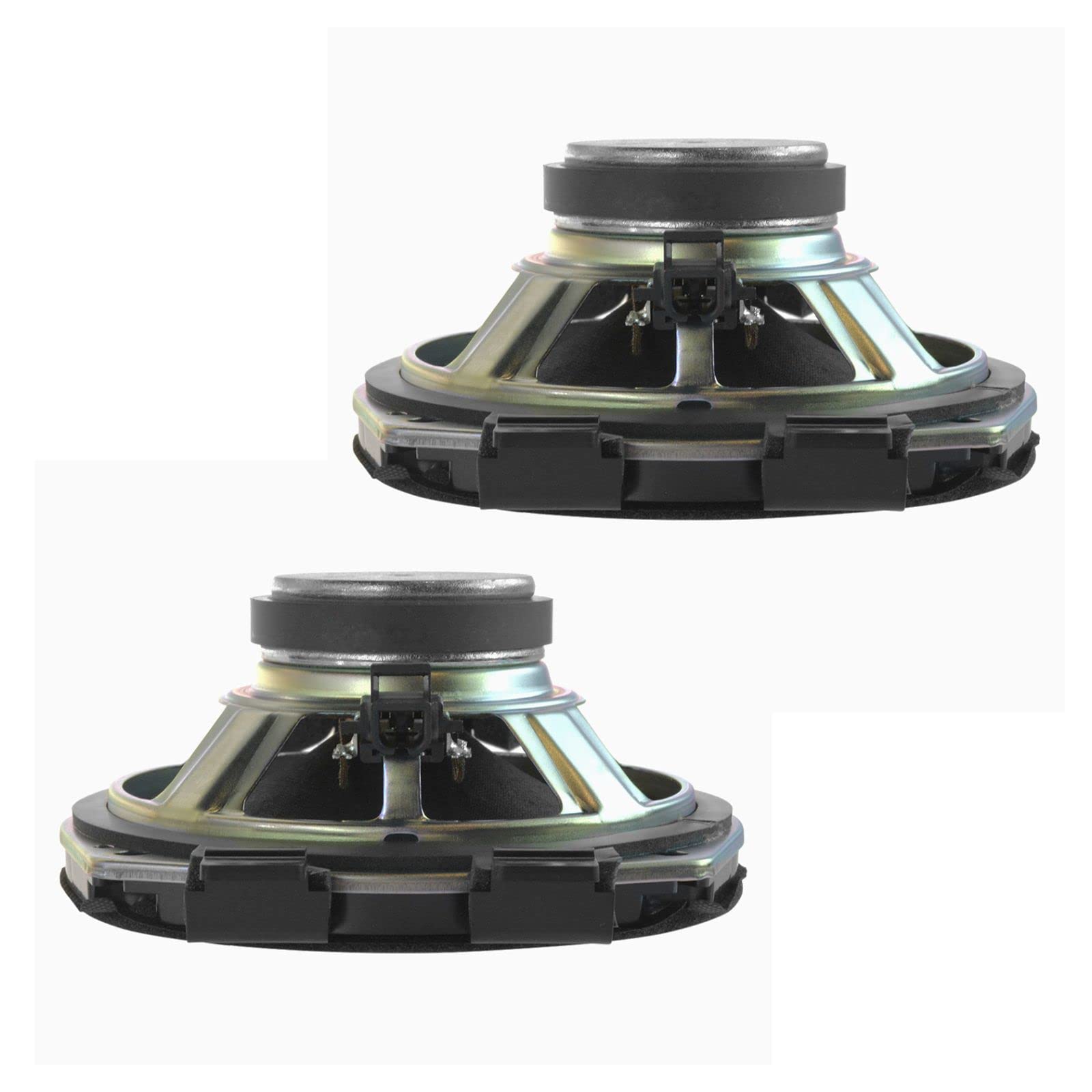 Chevy GMC Speaker Front Door Pair Set - LH Left Driver & RH Right Passenger Side Replacement - Perfect for Car Audio Upgrades & DIY Installations