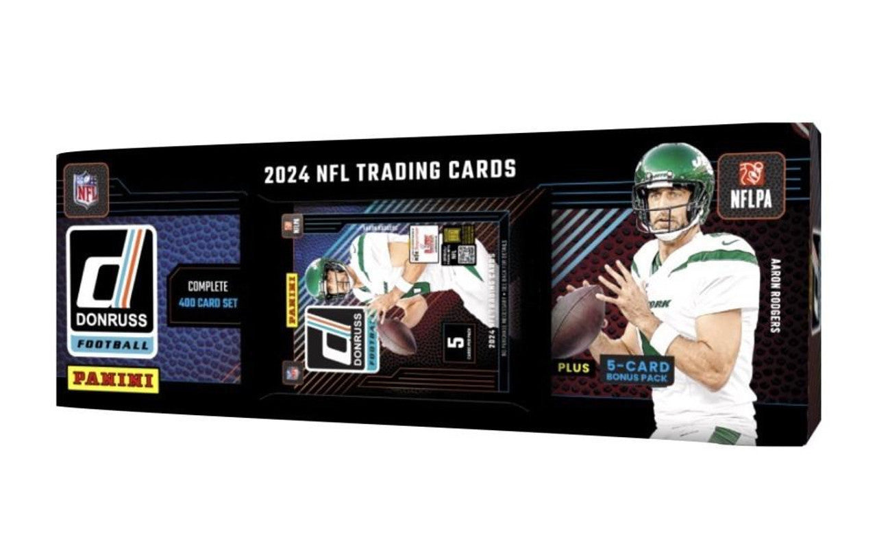 2024 Panini Donruss Football Hobby Factory Set - Complete NFL Trading Card Collection for Collectors & Investors | Perfect for Display, Trading, and Sports Memorabilia Enthusiasts