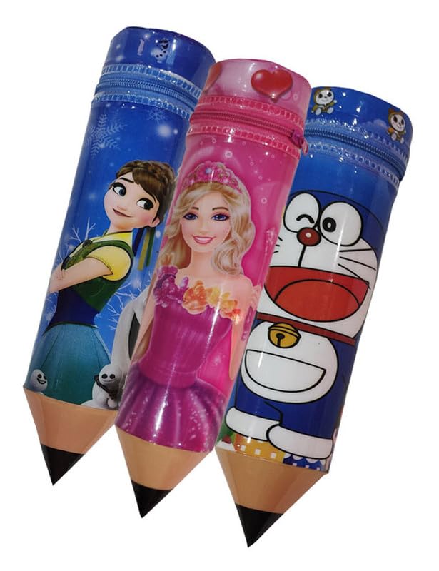 Blue Doll, Pink Doll & Doremon